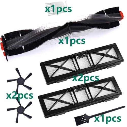 Neutop Accessories for Neato Botvac Connected Series D3 Pro D4 D5 D6 D7 D75 D80 D85 Robot Vacuums Parts Roller side brush filter