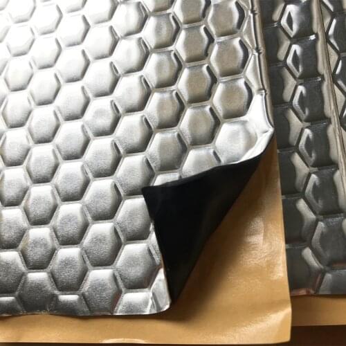 Aluminum foil soundproof sound damping sheet Vibration Damping Aluminum Foil Felt for car studio home theater
