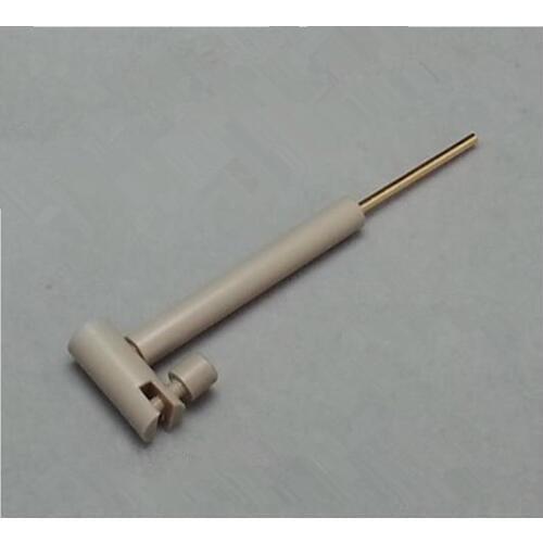 Cross tab electrode clamp platinum plate electrode clamp. Material PTFE / PEEK