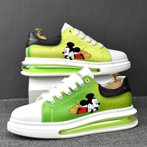 Disney childrens cartoon Mickey Mouse boy adult non-slip soft sole casual shoes sports shoes student running shoes