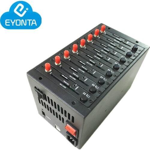 Factory USB bulk sms 8 port gsm modem wavecom 8 sim card gsm sms modem pool