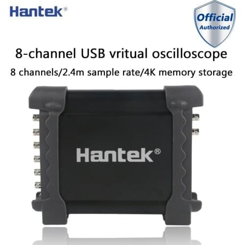 Hantek 1008C 8 Channels Programmable Generator Automotive Oscilloscope Digital PC Storage Osciloscopio USB