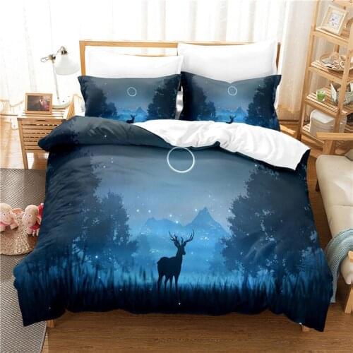 Mountain Valley Bedding Set Duvet Cover Set 3d Bedding Digital Printing Bed Linen Queen Size Bedding Set Fashion Design