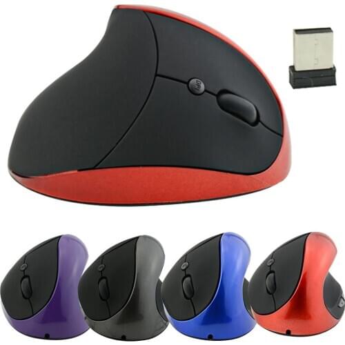 Mouse Compatible with vertical ergonomic vertical mouse computer mouse, rechargeable 2.4G wireless 6 button for desktop laptop