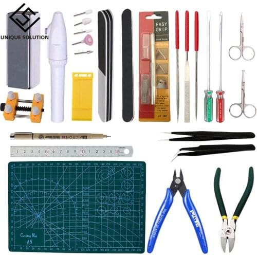 3D Print Model Finishing Tool Kit DIY Printing Removal Tools Retouch Clean Filament 3D Printer Parts Fix Repair Set Upgrade