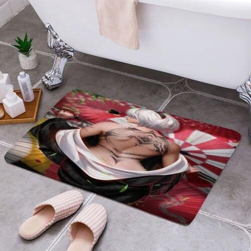 Nier 2b Yakuza 3D Print Doormats Rectangle Non-Slip DoorMat Bedroom Kitchen Entrance Print Door rugs Dropshipping