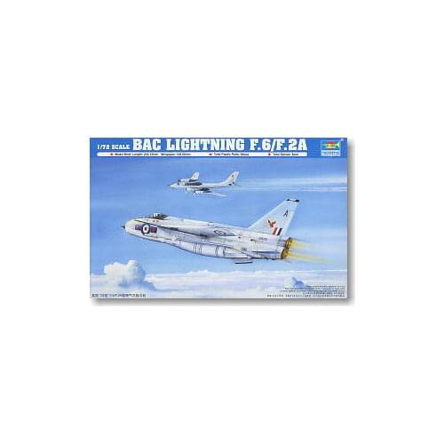 Trumpeter 1/72 scale model 01654 British Electric Lightning F.6 / F.2A fighter