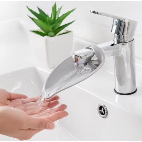 Baby Hand Washing Kitchen Extender Faucet Lengthened Splash-Proof Plastic Sink Aid Water Diversion Device Akcesoria Kuchenne
