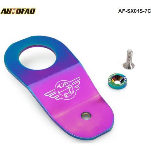 Racing Neo Chrome Jdm Billet Aluminum Radiator Stay Bracket Gasket Screw For Honda Civic EK AF-SX01S-7C