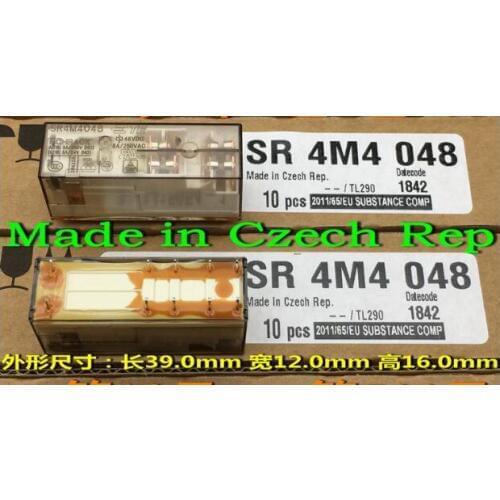 Protective Safety elevator relay 48V relay SR4M4048 48VDC SR4M4048-48VDC 48V 48VDC DC48V 8A 250 10PIN