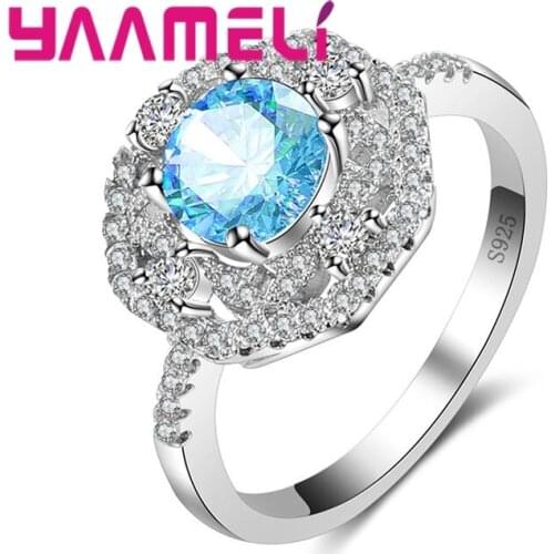 Valentines Day Deals 925 Sterling Silver Everlasting Love Finger Classic Ring for Women Wedding Jewelry Accessories