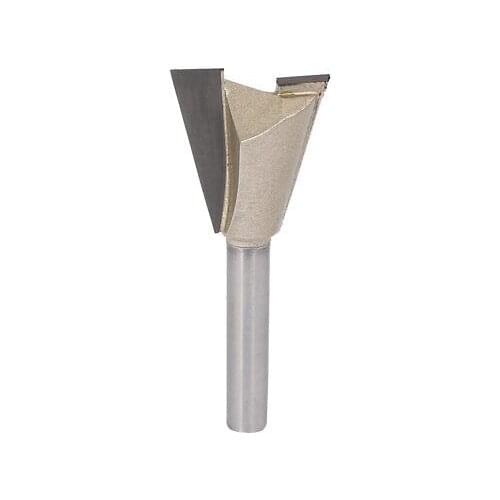 1/4-inch Round Shank 7/8-inch Cutting Dia Woodwork Dovetail Router Bit