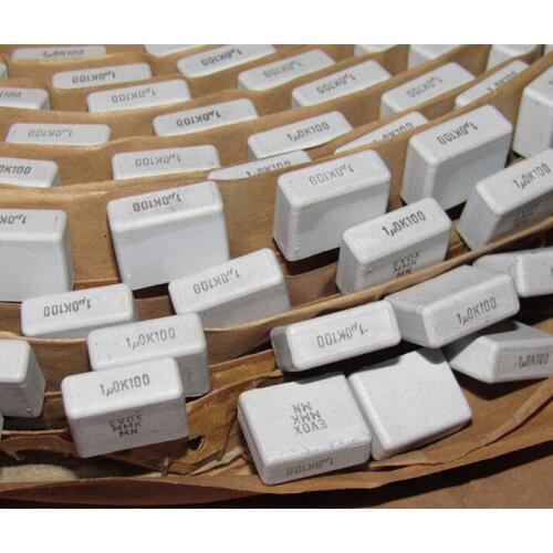 100% New and original 30PCS EVOX MMK 100V1UF 105K P-15MM MKT Febrile metallized polyester capacitors