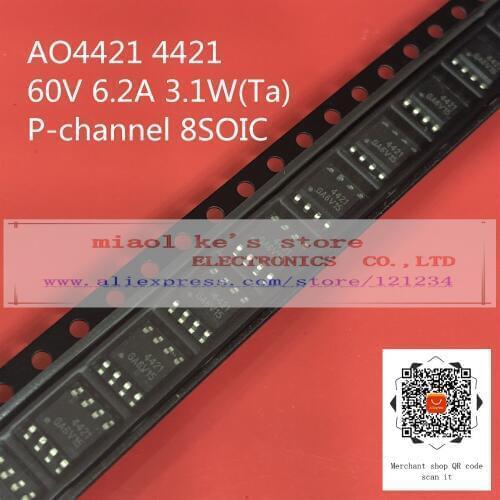 [50pcs] AO4421 AO4421L AO4423 AO4423L AO4425 AO4425L 4421 4421L 4423 4423L 4425 4425L - 100% New MOS field effect transistor