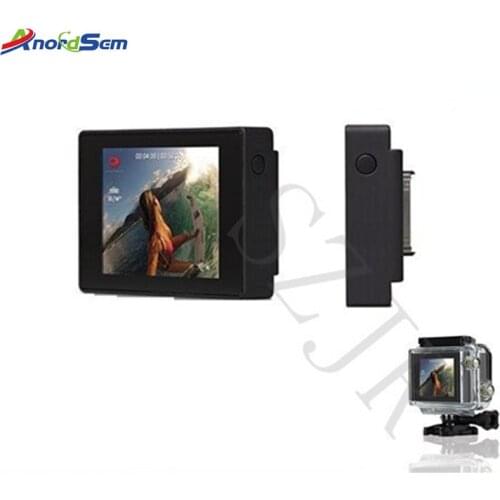 Anordsem Accessories LCD Bacpac Display Screen For Go pro Hero 3+/4 External Screen For Gopro Hero 3 Sport Camera Mount