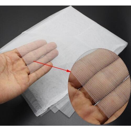 White Nylon Filter Mesh Cloth Fabric Water Liquid Strain Polyester Cloth Needle Netting Tools