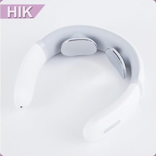 Electric Neck Shoulder Massager Pain Relief Tool Health Care Relaxation Cervical Vertebra Massage Rechargeable Massager heating