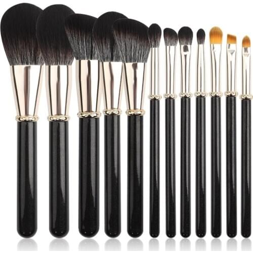 Makeup Brushes 2020 Hot Sale Makeup Brushes 12pcs Cosmetics Goat Hair Brush Professional Makeup Brush Set