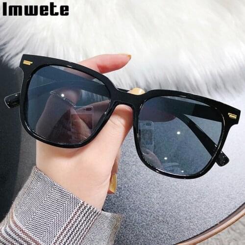 Imwete 2021 Sunglasses for Women Men Outdoor Driving Goggles Vintage Eyeglasses Classic Sun Glasses mirror
