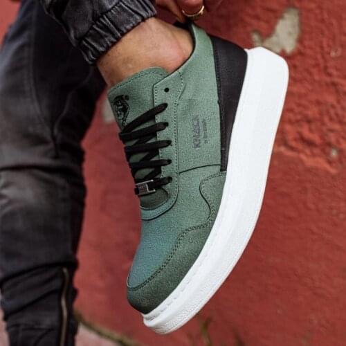 Knack High Sole Daily Suede Men Shoes 040 Khaki New Season New Creation Spring Summer Casual Comfortable Cool