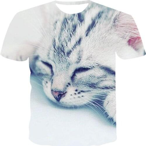 2020 Xxs -6xl New 3d Printing Men 'S And Women 'S Youth Animal T -Shirt 3d Printing 3 Printing D Printing Quick Drying T -Shirt
