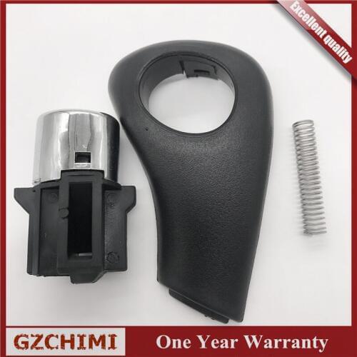 54141-SDA-A81+54132-SDA-A82 Auto Shifter Handle Release Knob Shifter Button Knob Repair side plate Kit for Honda Accord 03-05