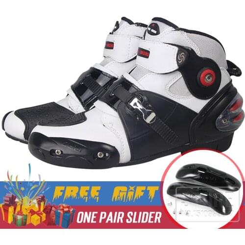 Motorcycle Slider Racing boot Professional boots SPEED motobotinki Racing boot Motocross moto shoes Motorbike boots