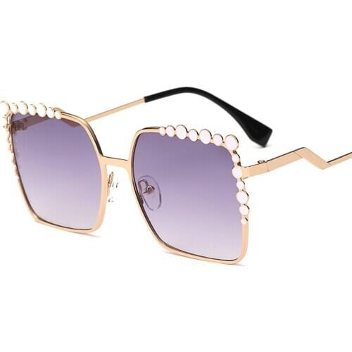 Round Point Decoration Rectangle Sunglasses Women 2021 Luxury Brand Designer Womens Sunglasses Square Pink Shades Oculos G0115