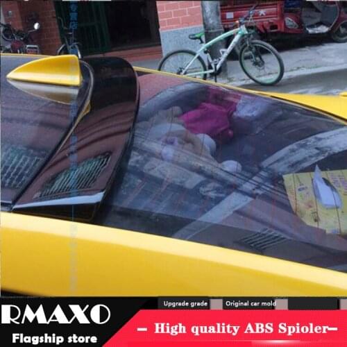 For Hyundai Accent Spoiler 2011-2016 VERNA Accent Spoiler YWk ABS plastic Material Car Rear Wing Color Rear Spoiler