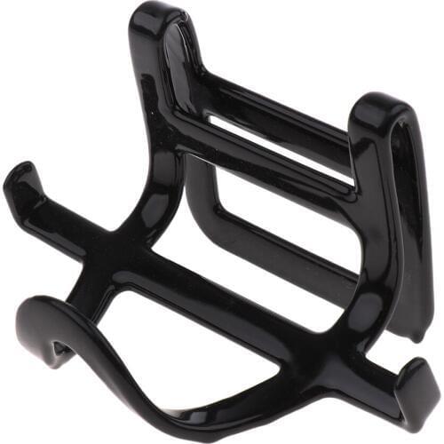 Tooyful Durable Metal Erhu Waist Holder Waist Support Chinese DIY Performance Stage Musical Instrument Erhu Accessories Black