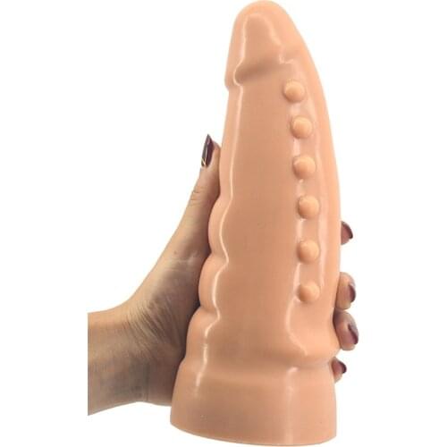 Unisex! Big Silicone Anal Dildo G-Spot Stimulator Male Prostata Massage Butt Plug Adult Products Sex Shop
