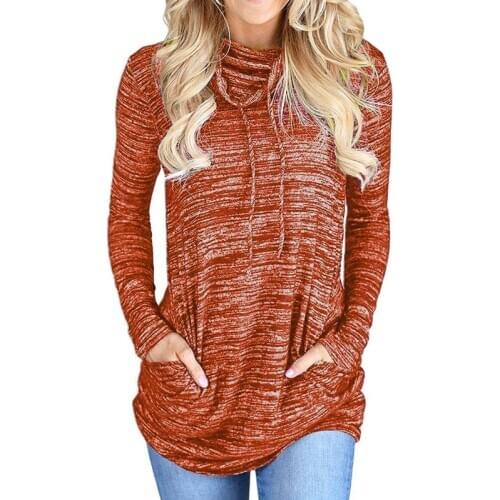 Casual Shirt Women Long Sleeve Plus Size Pile Collar Loose Tops with Pockets 2021 New Spring Clothing Y2k Woman Tshirts Harajuku