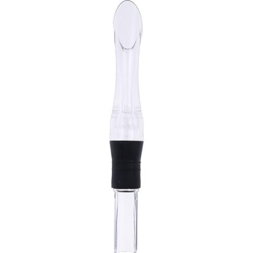 1Pc Acrylic Aerating Pourer Decanter Wine Aerator Spout Pourer New Portable Wine Aerator Pourer Wine Accessories