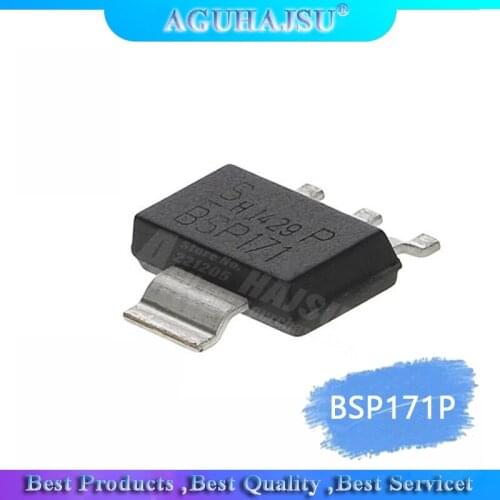10pcs/lot BSP171P BSP171 ISOT-223 P-CH 60V 19A new original Immediate delivery