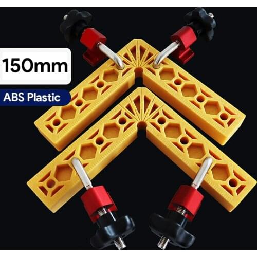 2 Sets 90 Degrees L-Shaped Auxiliary Fixture Splicing Board Positioning Panel Fixed Clip Carpenter Square Ruler Woodworking Tool