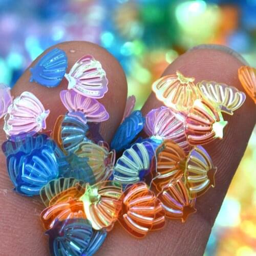 20g/Pack Shell Sequins 7mm PVC Loose Sequins Trim Glitter Paillettes DIY Nail Art Sewing Wedding Decoration Confetti Lentejuelas