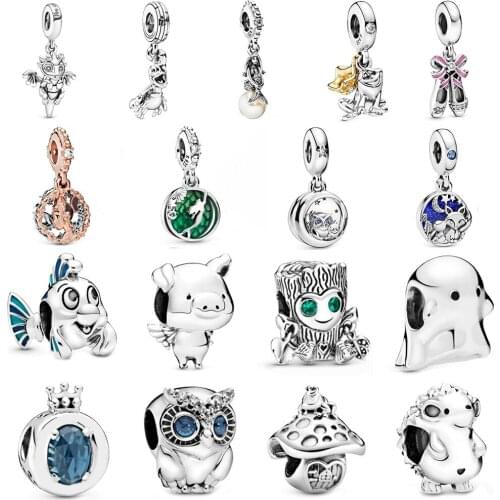 2019 NEW Autumn Series 100% 925 Sterling Silver Collect Your Love Pendant Charm Fit Women DIY Bracelet Original Jewelry Set Gift
