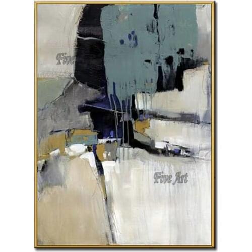 Abstract Pictures Hand Painted Abstract Oil Paintings On Canvas Modern Wall Pictures For Living Room Home Decoration No Framed