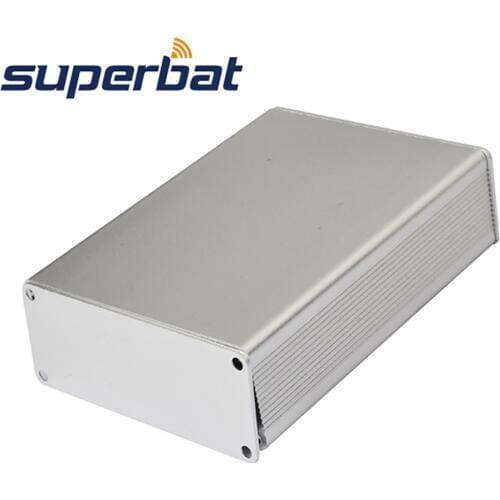 Superbat 3.94"*2.91"*1.14" Aluminum Project Enclosure for Instrument Electronics Amplifier PCB 100*74*29MM with Screws Panels