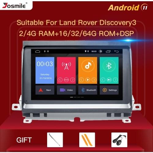 Android 11 Car Radio Multimedia Player GPS For Land Rover Discovery 3 LR3 L319 2004~2009 Stereo Navigation Audio Head unit 2GB