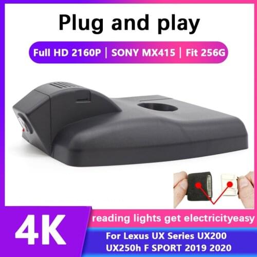 Car Driving Recorder Easy to install For Lexus UX Series UX200 UX250h F SPORT 2019 2020 DVR Wifi Video Recorder Dash Cam Camera
