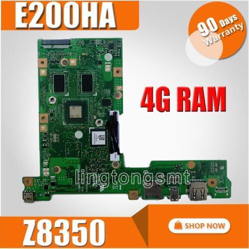 E200HA MAIN_BD._4G RAM /Z8350/AS 32G-SSD E200HA motherboard For Asus E200 E200H E200HA Laptop motherboard Mainboard
