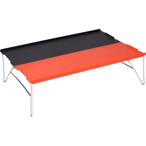 Lightweight Portable Foldable Aluminium Alloy Table Desk for Camping BBQ Hiking Traveling Outdoor Picnic With Storage Bag X590D