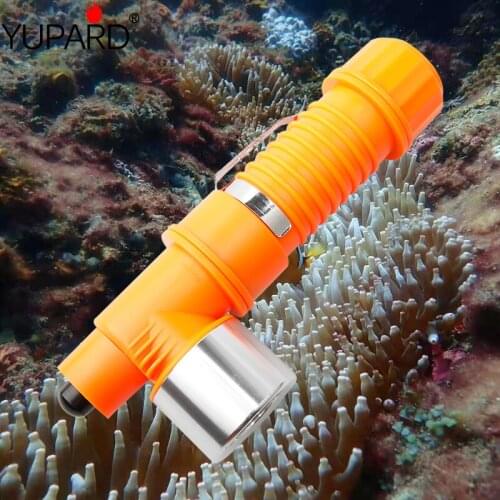 New T-shaped L2 LED Professional Diving Torch Waterproof Magnet Mini Lighting LED Torch Outdoor work Light