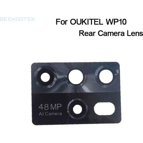New Original Oukitel WP10 Rear Back Camera Lens Phone Glass Cover Spare Parts Accessories For Oukitel WP10 6.67inch Cellphone