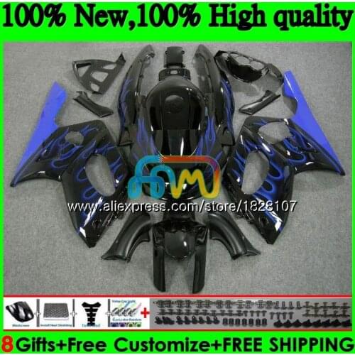 Thundercat For YAMAHA YZF600R 96 02 03 04 Blue flames 2005 2006 2007 73BS.100 YZF 600R YZF-600R 2002 2003 2004 05 06 07 Fairing
