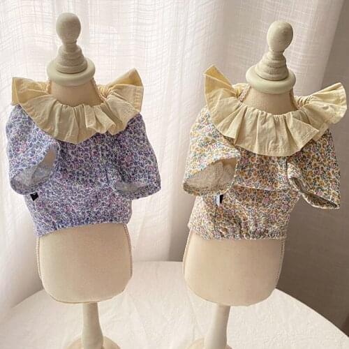 Summer Dog Shirt Cute Dog Pets Clothing Cat Chihuahua Yorkshire Pomeranian Puppy Small Dog Costumes Poodle Bichon Schnauzer Vest