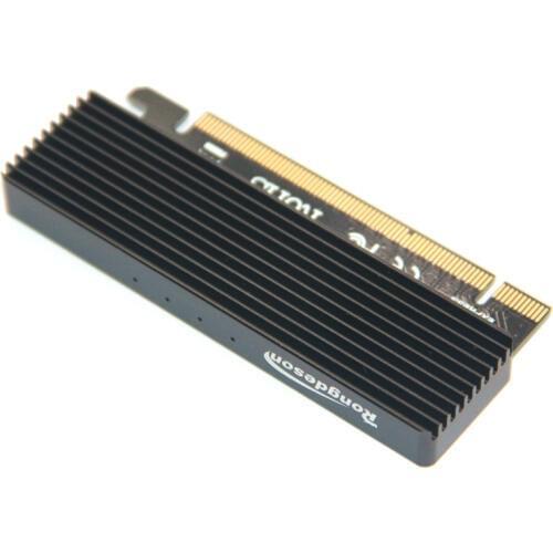 M.2 NVMe SSD NGFF TO PCIE 3.0 X16 Adapter with LED M Key Interface Card Suppor PCI Express 3.0 x4 2230-2280 Size m.2 FULL SPEED