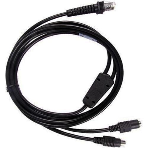 Compatible Barcode Scanner Cable For Datalogic 7000 QS6500 PS2 Keyboard Wedge 2M Straight Cable