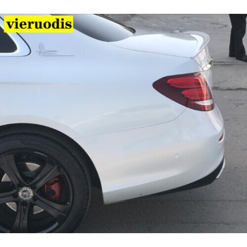 For Benz E class W213 lip spoiler wing tail E320LE260LE300L E53 style spoiler ABS Material Car Rear trunk Wing Primer Color